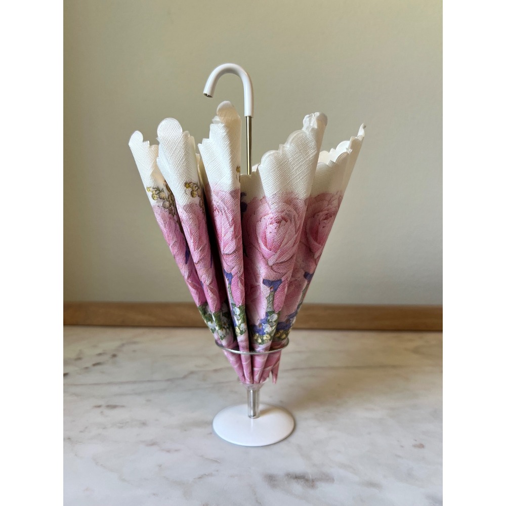 Umbrella Napkin Holder Cocktail Napkin Stand Kitschy Table Decor